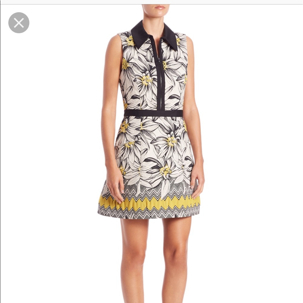 Alice and Olivia zip front dress
